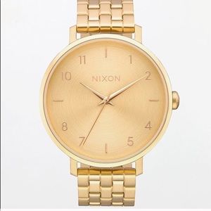 Nixon stainless steel watch